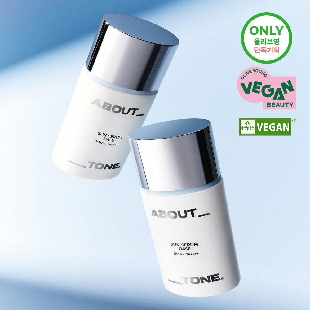[ABOUT TONE] Sun Serum Base Hydrating Makeup Primer SPF50+ PA++++ 30ml