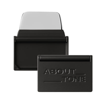 [ABOUT TONE] Flip & Fit Spatula Folding Base Makeup Tool 1pc