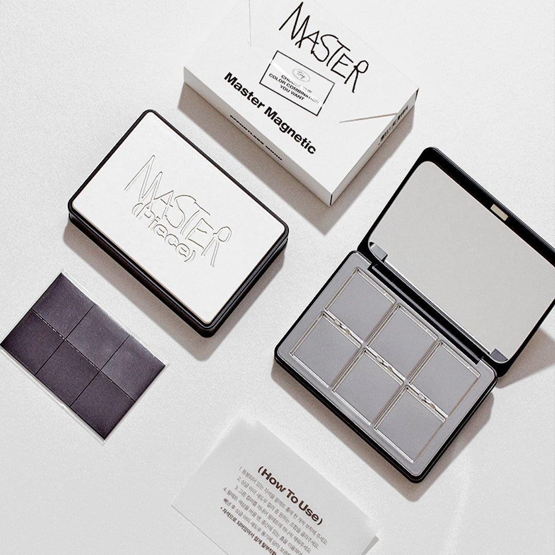 [TOOQ] Magnetic Eye Shadow Palette Customizable Finish 6-Pan
