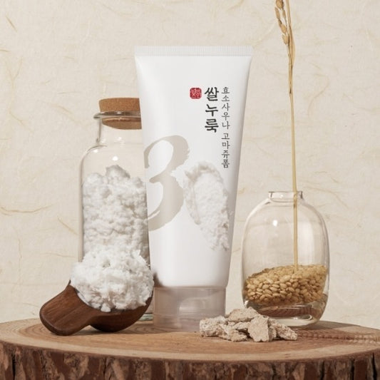 [numbuzin] No.3 Rice Enzyme Gommage Foam Cleanser Duo Soft Finish 170ml × 2