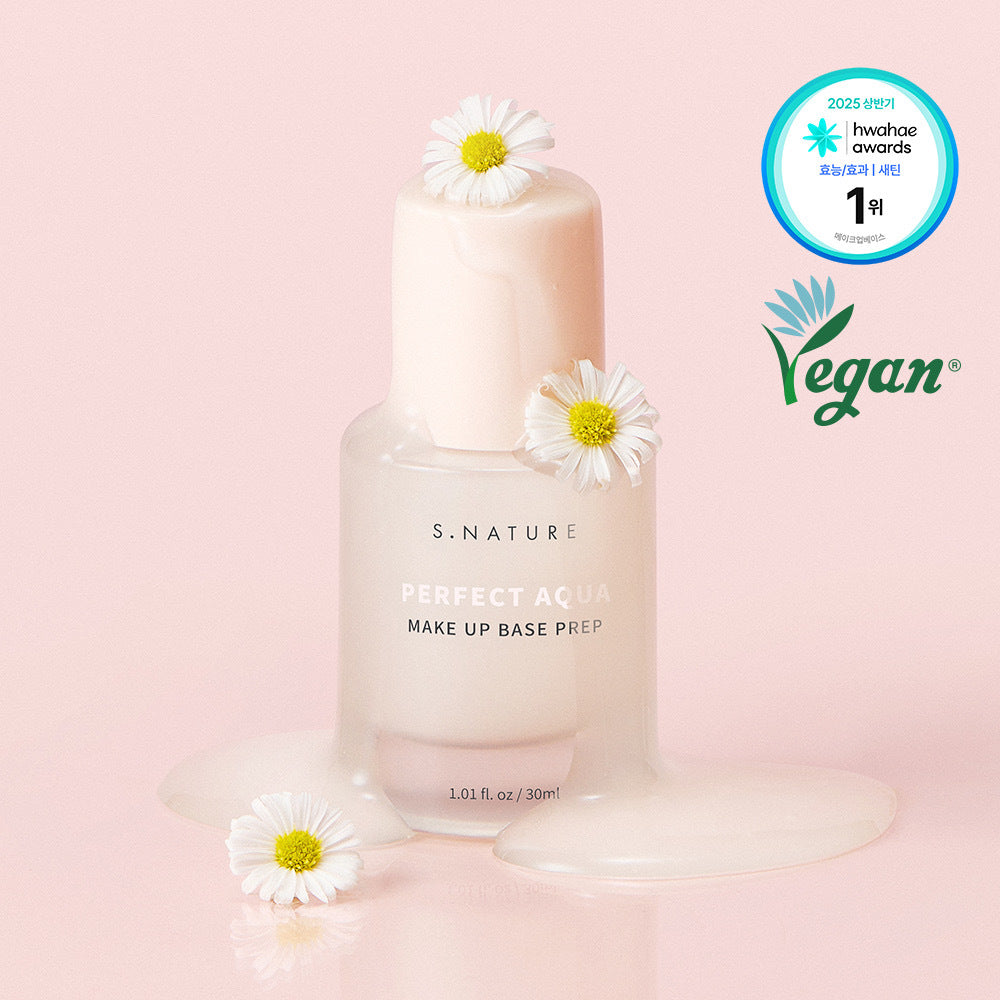 [S.NATURE] Perfect Aqua Makeup Base Prep Lightweight Radiant Finish 30 ml