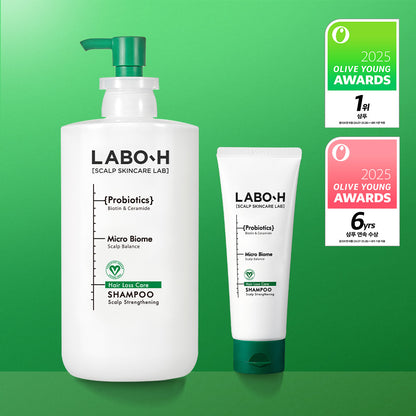 [LABO-H] Scalp Care Clinic Shampoo with Soft Creamy Lather & Fresh Finish – 750 ml