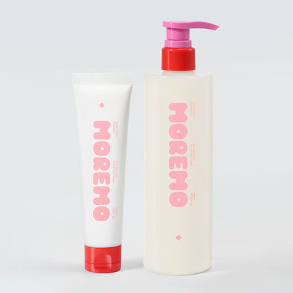 MOREMO Super Repair Shampoo Set (480ml + 100ml) | Protein Care Shampoo for Damaged Hair