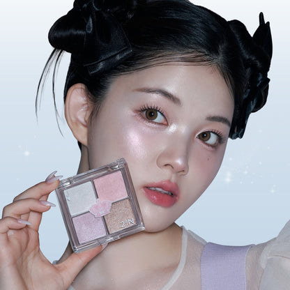 [2aN] Jelly Glow Highlighter Palette Radiant Shimmer Finish 10.8g