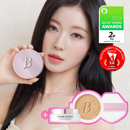 [BANILA CO.] Covericious Ultimate White Cushion Soft Smooth Finish Set 14g + Refill + Mini Powder 4g