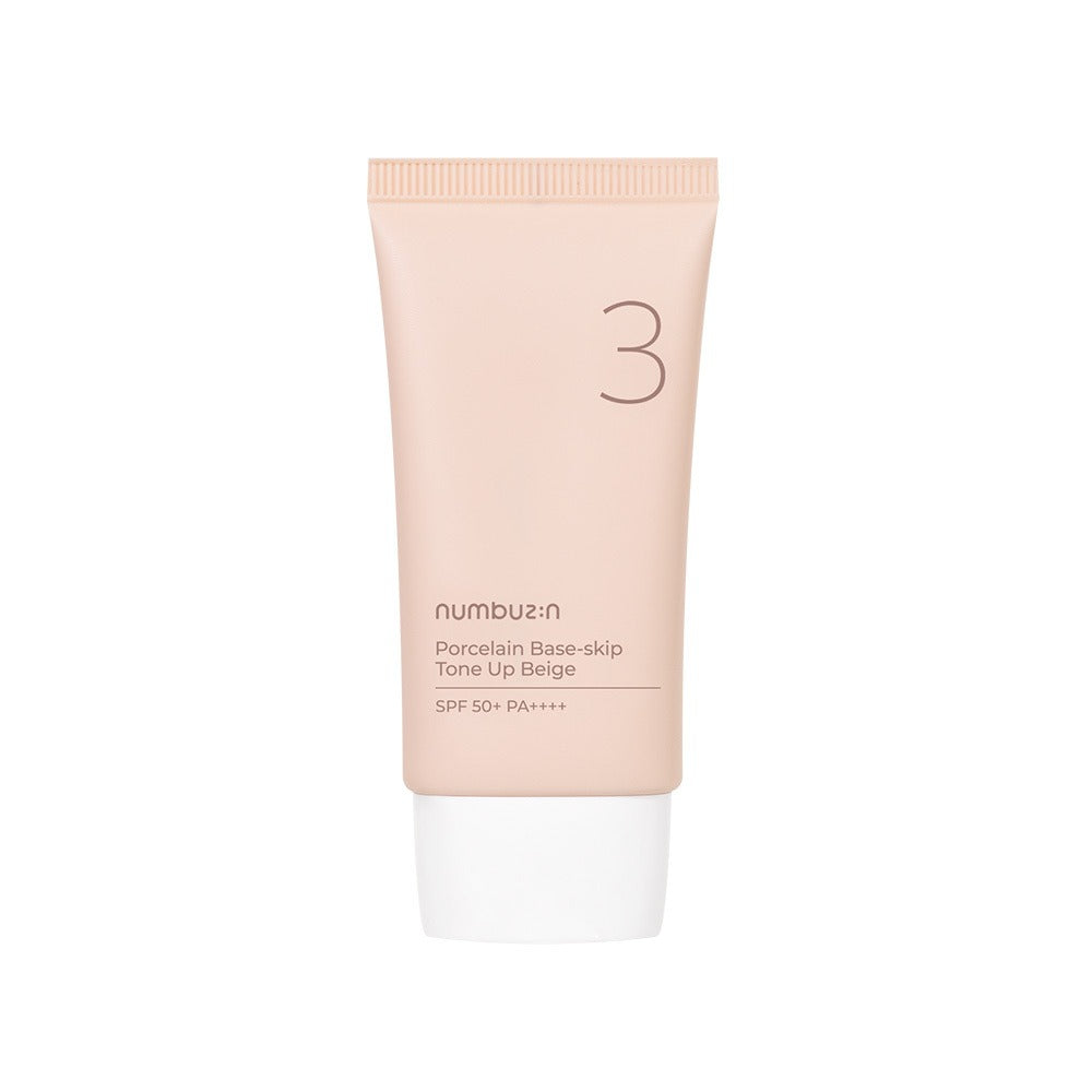 [numbuzin] Porcelain Finish Tone-Up Base Beige 50ml SPF50+ PA++++