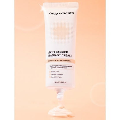 [ongredients] Radiant Finish Daily Sunscreen Cream SPF50+ PA++++ 50 ml