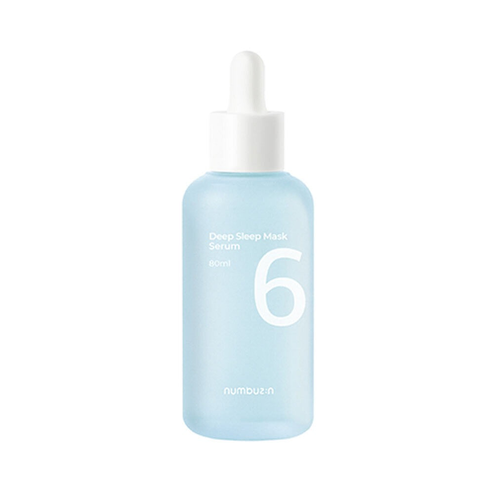 [numbuzin] No.6 Deep Sleep Mask Serum Soft Glow Finish 80 ml + SOS Sheet Mask Gift Set by Olive Young