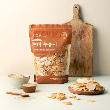 [Gyeongseongdang] Brown Rice Nurungji with Toasted Crunch & Nutty Aroma – 1 kg