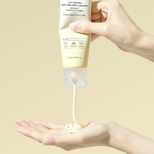 [ongredients] Skin Barrier Moisture Deep Cleanser with Creamy Foam 120 ml