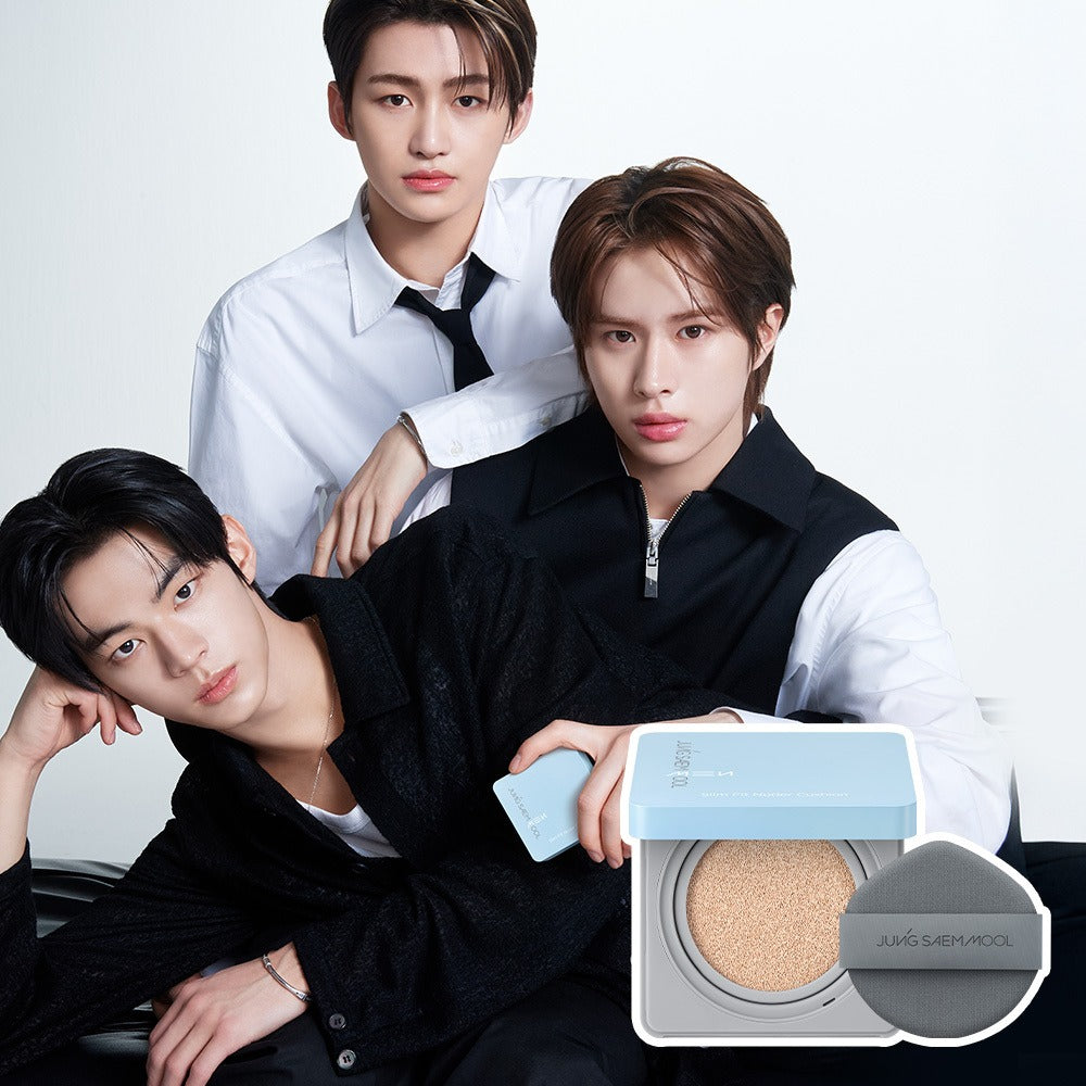 [JUNG SAEMMOOL] Men Slim Fit Nuder Cushion Semi-Matte Finish Compact