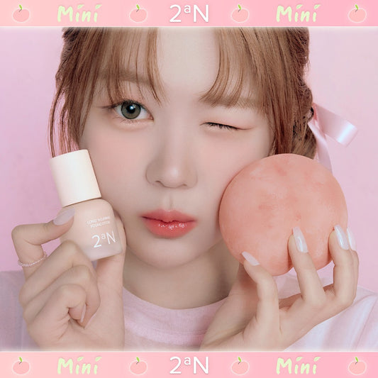 [2aN] Long Wearing Foundation Mini Semi-Matte Seamless Fit 15ml (4 Shades)