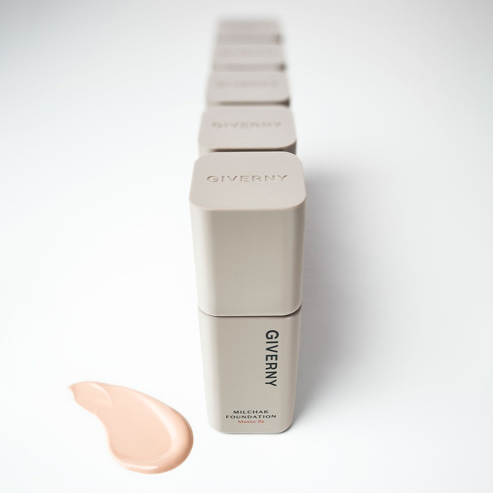 [GIVERNY] Milchak Matte Fit Foundation Soft Matte Finish 30ml