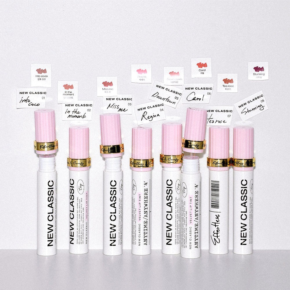 [TOOQ] New Classic Velvet Lip Tint Soft Matte Finish 4 Shades