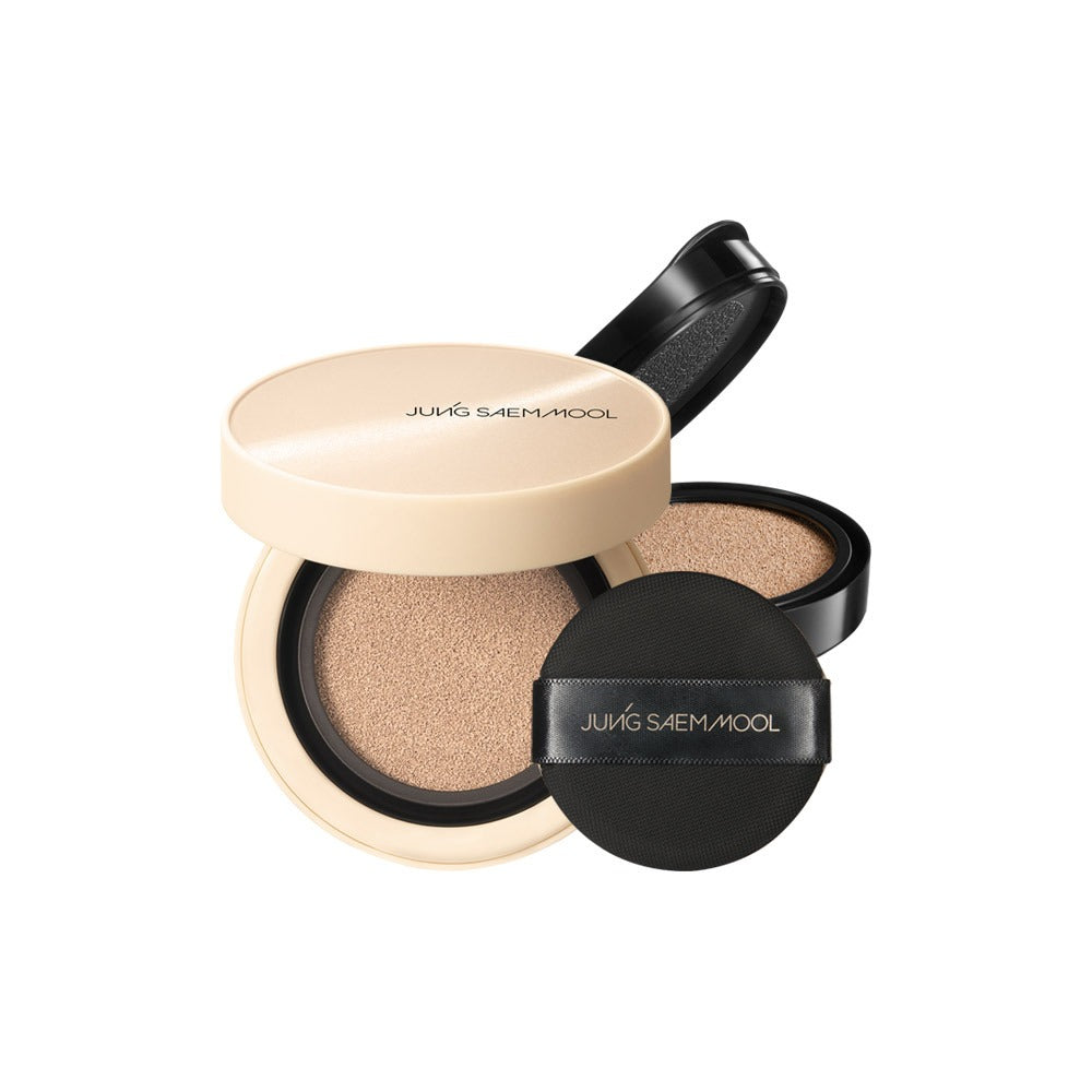 [JUNG SAEMMOOL] Skin Nuder Cover Layer Cushion Lightweight Natural Finish Set (Cushion + Refill)