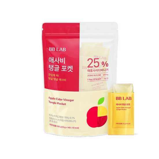 [BB LAB] Apple Cider Vinegar Tangle Pocket Jelly | Sugar-Free Daily Jelly with Crisp Apple Flavor | 20 g × 14 Sticks