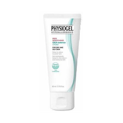 [Physiogel] Red Soothing Cica Balance Cream 80ml | Large Size Moisturizing Cream