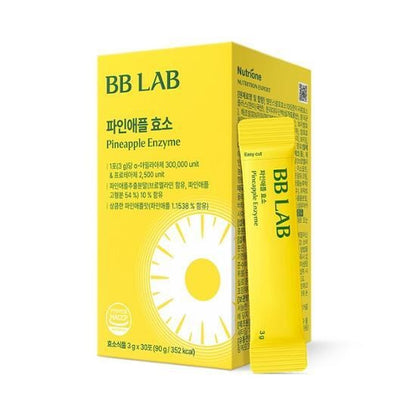 [BB LAB] Pineapple Enzyme | Refreshing Daily Enzyme Powder with Fermented Botanicals | 30 Sticks