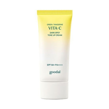 [Goodal] Green Tangerine Vita-C Tone Up Cream | Brightening Moisture Finish SPF50+ PA++++ 50ml Set (+5ml + Serum 5ml)