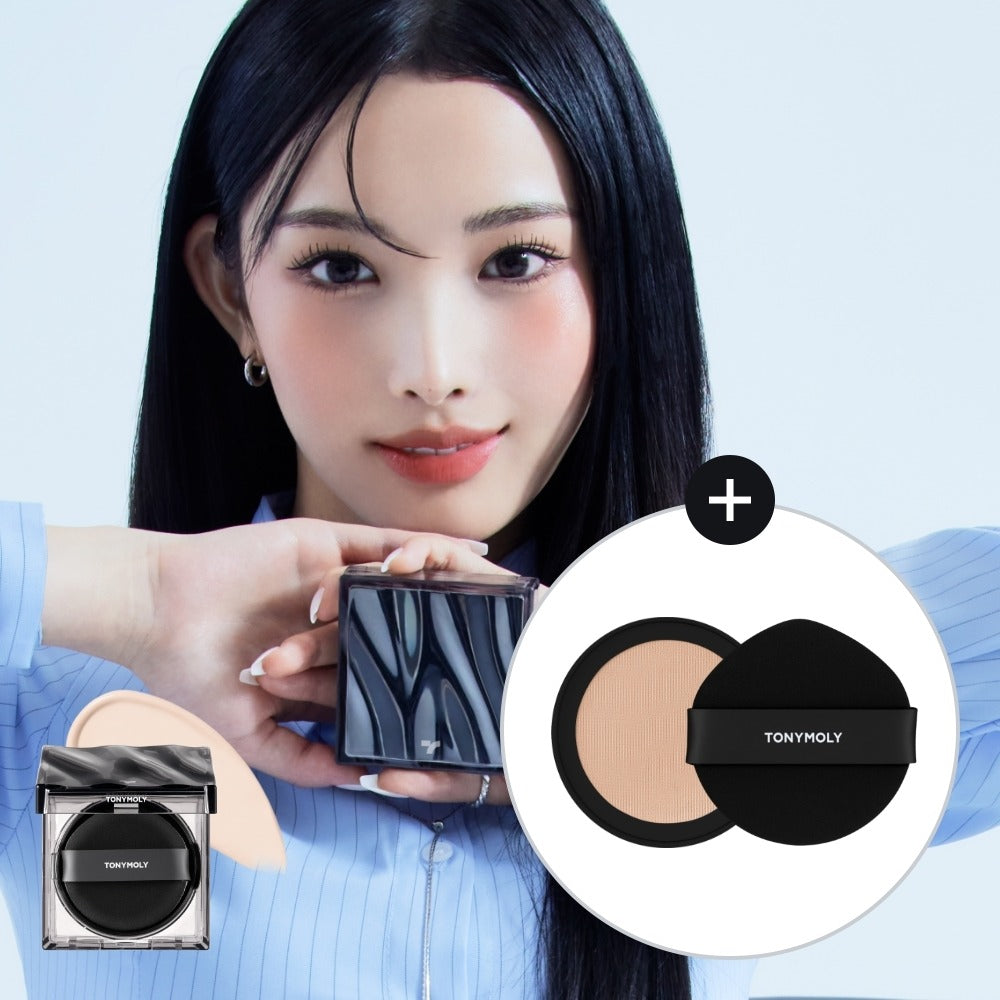 [TONYMOLY] Fixing Cover Cushion Soft Matte Skin Tone Finish 1pc