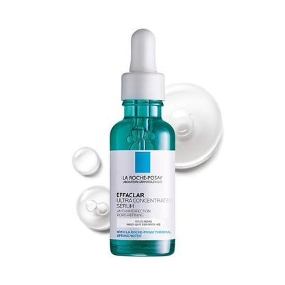 [La Roche-Posay] Effaclar Ultra Concentrated Serum Set | 30ml  | Exfoliating & Hydrating Care