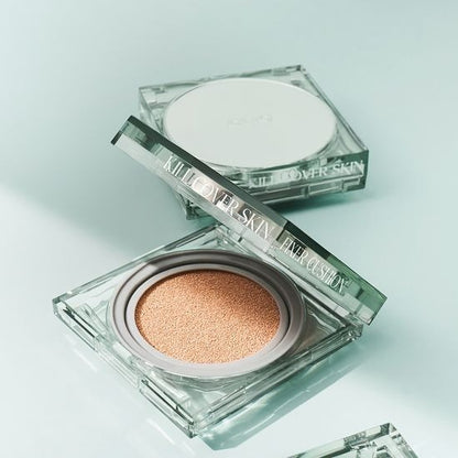 [CLIO] Kill Cover Skin Fixer Cushion – Soft Velvet Texture & Natural-Looking Finish | 15g