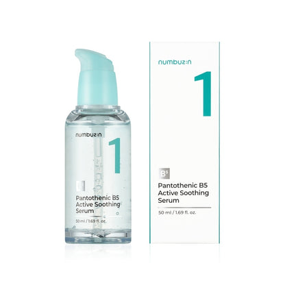 [numbuzin] Pantothenic B5 Soothing Serum Lightweight Hydrating Finish 50ml + 50ml Refill Set