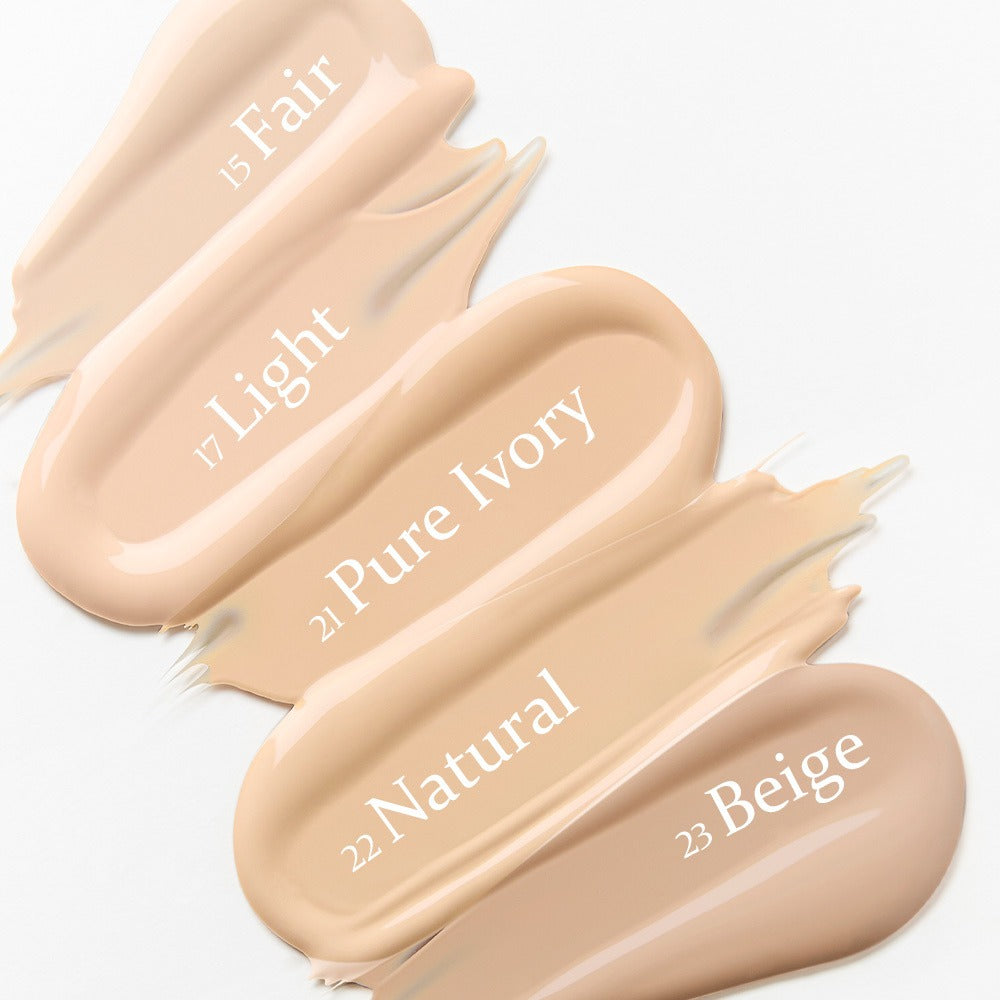 [hince] Cover Master Pink Cushion Soft Smooth Finish Set (11g + Refill + Hair Pins + Comb Keyring)