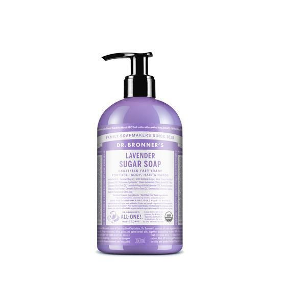 [Dr. Bronner’s] Sugar Soap Gentle Caramel Cleanser – Vegan Face & Body Wash | 360ml