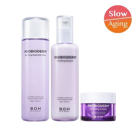 [BIOHEAL BOH] Probioderm 3D Lifting Skin Care Duo Set | Essential Toner 150mL + Emulsion 150mL