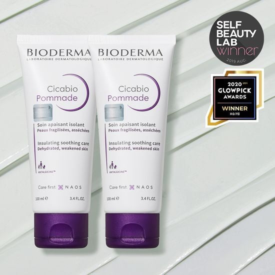 [BIODERMA] Rich Moisture Balm with Soft Creamy Texture – Cicabio Pommade 100ml Double Set