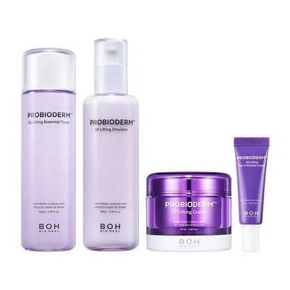 [BIOHEAL BOH] Probioderm 3D Lifting Skincare Set – Soft Hydrating 3-Step Ritual for Smooth, Supple Skin | 3-Piece Set