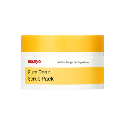 [ma:nyo Factory] Pure Bean Scrub Pack | Gentle Exfoliating & Hydrating Care | 100g + 7g x 2ea