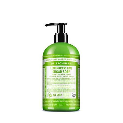 [Dr. Bronner’s] Sugar Soap Gentle Caramel Cleanser – Vegan Face & Body Wash | 360ml