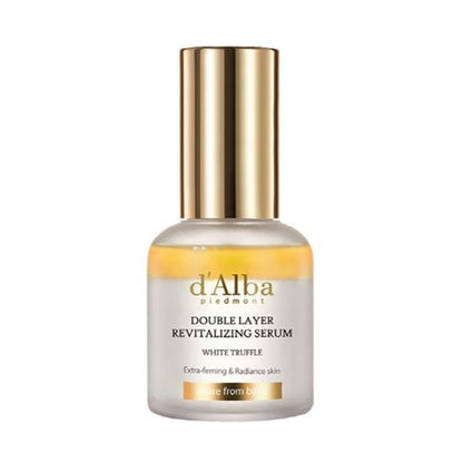 [d’Alba] White Truffle Double Layer Revitalizing Serum 30ml | Deep Hydration & Radiant Glow