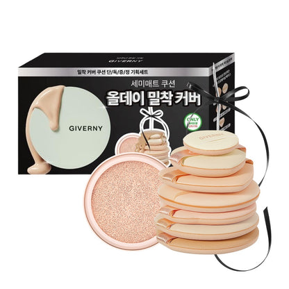 [GIVERNY] Milchak Cover Cushion Semi-Matte Radiant Finish 12g + 2 Refills