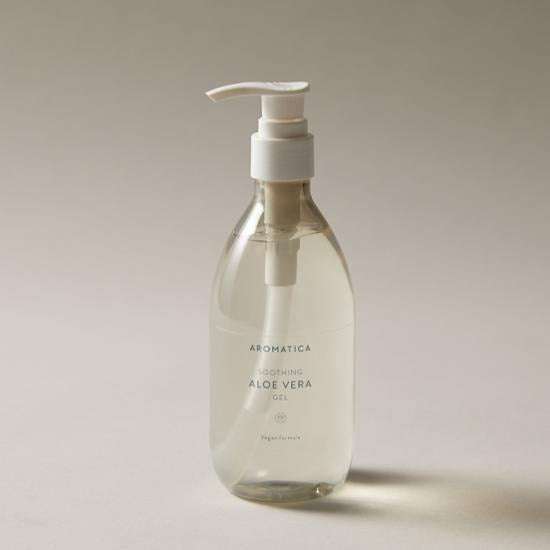 [Aromatica] Soothing Aloe Vera Gel | Vegan Hydrating & Cooling Care | 300ml / 500ml