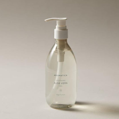 [Aromatica] Soothing Aloe Vera Gel | Vegan Hydrating & Cooling Care | 300ml / 500ml