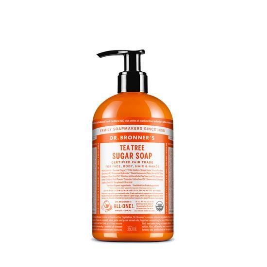 [Dr. Bronner’s] Sugar Soap Gentle Caramel Cleanser – Vegan Face & Body Wash | 360ml