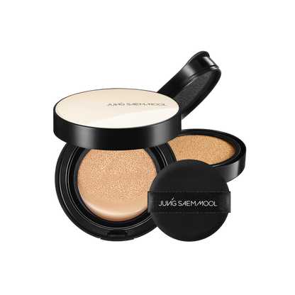 [JUNG SAEMMOOL] Essential Skin Nuder Cushion Soft Natural Finish Set (Cushion + Refill + Mini Highlighter + Water Cream 8ml)