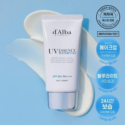 d’Alba Waterfull Essence Sun Cream SPF50+ PA++++ | 50ml