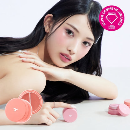 [TONYMOLY] Cheek Tone Lip & Cheek Duo Balm Soft Glow Dual Texture 18 Shades