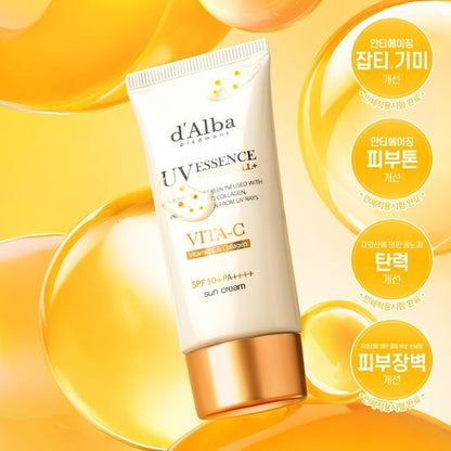 [d’Alba] Waterfull Vita Capsule Sun Cream | Hydrating & UV Protection Care | 50ml
