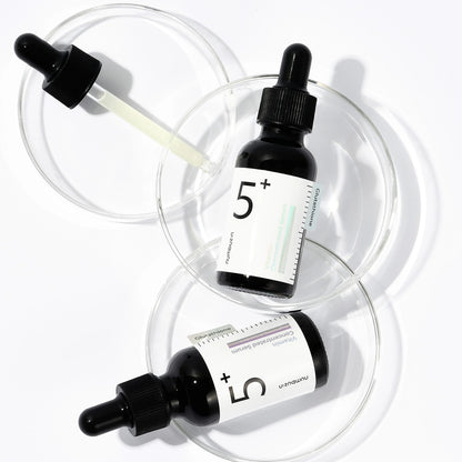 [numbuzin] No.5 Glutathione C Concentrated Ampoule Radiant Finish Set 30ml (+6 Pads)