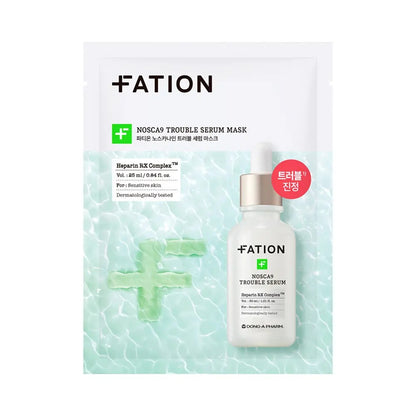 [FATION] NOSCANA9 Serum Sheet Mask Soft Hydrating Comfort Finish (5 Sheets Set)
