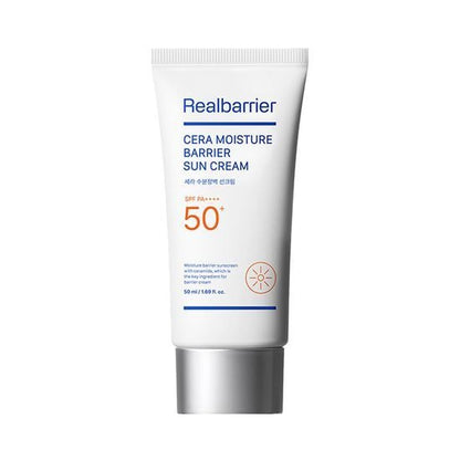 [Real Barrier] Cera Moisture Barrier Sun Cream SPF50+ PA++++ | Hydrating & Skin Barrier Care | 50ml x2