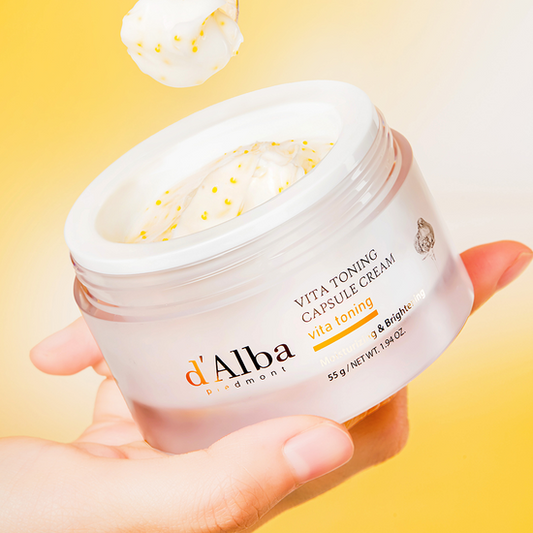 [d’Alba] Vita Toning Capsule Cream | Brightening & Firming Vitamin Moisture Cream 55g