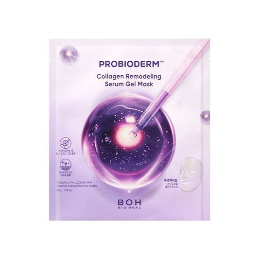[BIOHEAL BOH] Probioderm Collagen Remodeling Serum Gel Mask – Cooling, Hydrating Glow Care | 5+1ea Special Set