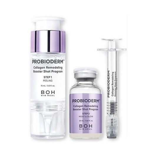 [BIOHEAL BOH] Probioderm Collagen Remodeling Booster Shot Program | Two-Step Radiance Care Set + Gel Mask