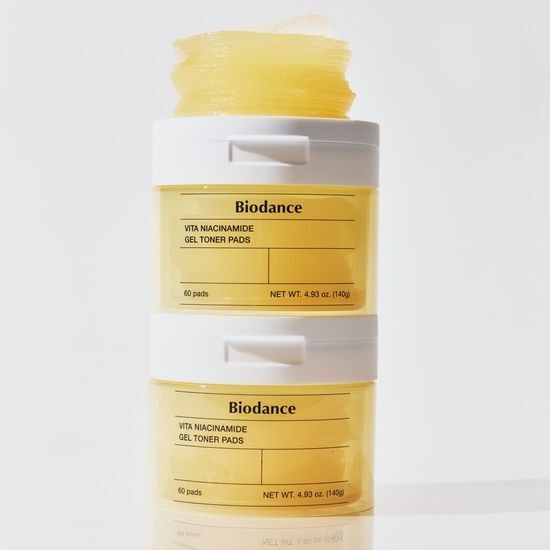 [BIODANCE] Vita Niacinamide Gel Toner Pad – Refreshing & Balancing Care | 60 Sheets